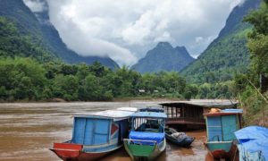 Herrliche Landschaften im idyllischen Norden von Laos
