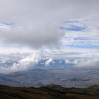 Quito mit Cotopaxi