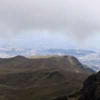 Aussicht auf Quito