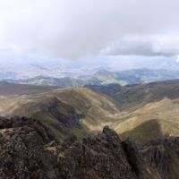 Gipfel des Rucu Pichincha