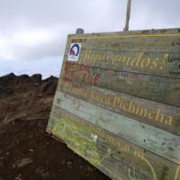 Gipfel des Rucu Pichincha