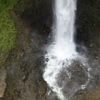 Wasserfall entlang der Ruta de las cascadas