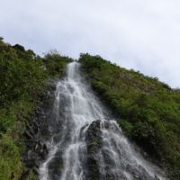 Wasserfall am Dorfrand