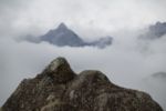 Die Inkas schliffen das Abbild des Berges in Stein