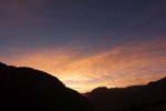 Wunderschöne Sonnenuntergänge in Cotahuasi