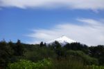 Vulkan Villarrica von Pucon aus gesehen
