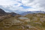 Wunderbare Landschaft vor dem Huemul-Pass