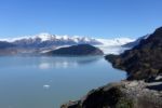 Blick zurück auf den Grey Gletscher