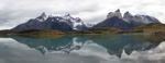 Lago Nordenskjöld, Paine Grande und Cuernos del Paine