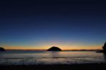 Sonnenaufgang in der Onetahuti Bay