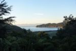 Morgenlicht in der Onetahuti Bay