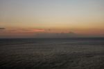 Sonnenuntergang bei Senggigi mit Blick auf den Gunung Agung